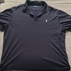 Polo by Ralph Lauren Men's Navy Blue Polo Shirt
